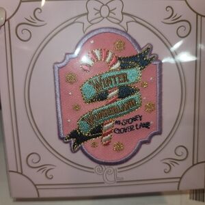 Stoney Clover Lane Winter Wonderland Patch - Pink and Blue